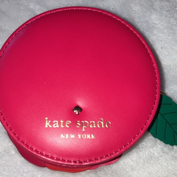 📣🚨🚨LOW START 🚨🚨📣Kate Spade Flora 3D Rose Leather Coin Purse - Picture 6 of 10
